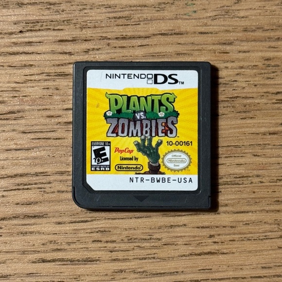 Nintendo Other - Nintendo DS Plants Vs Zombies Game Cartridge
